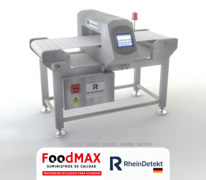 Detector de metales para la industria alimentaria